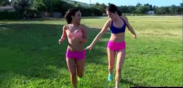  (Stacey Levine & Amara Romani) Teen Hot Lesbians Girls In Sex Act On Cam vid-28